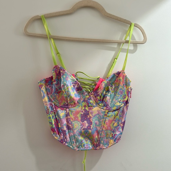 parade afterglow lace up corset - Picture 1 of 5